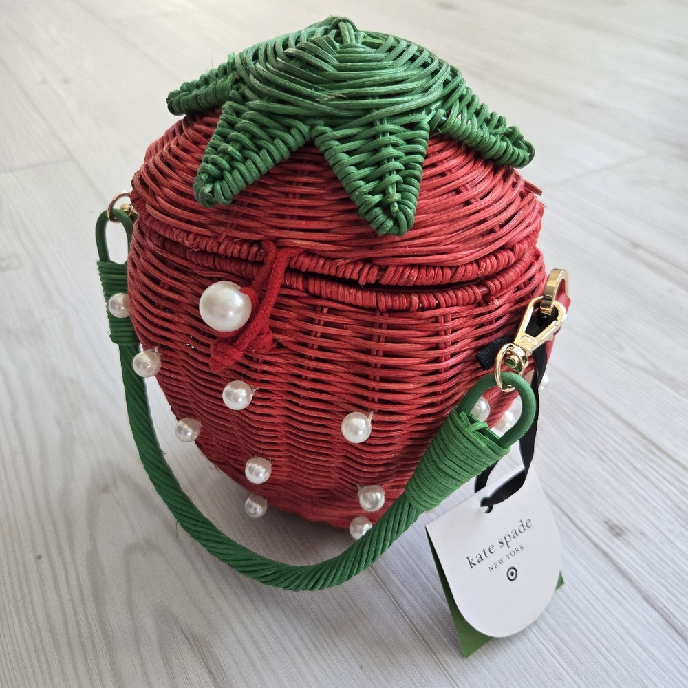 Kate Spade New York x Target | Strawberry Bucket Bag 🍓